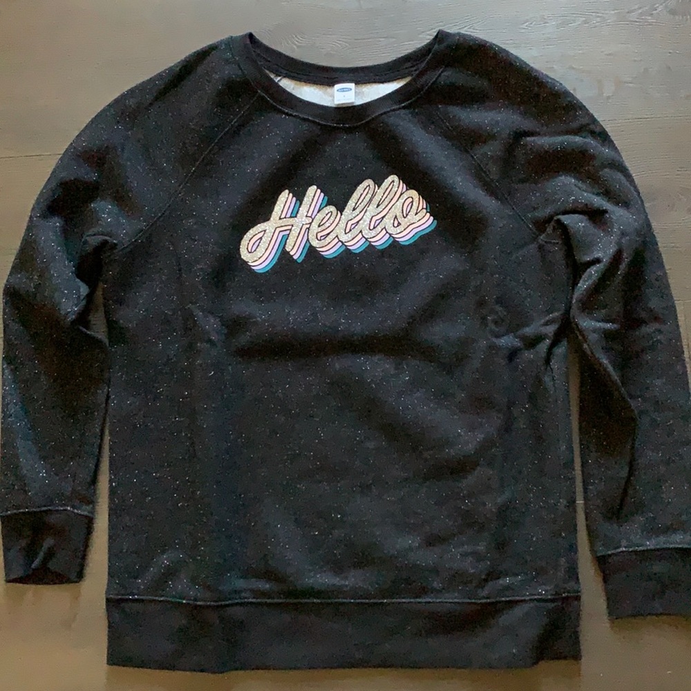 Black sweatshirt